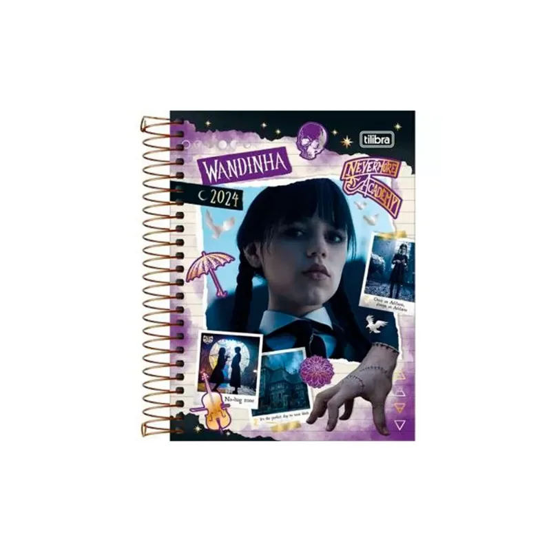 Agenda Tilibra Espiral Wandinha un