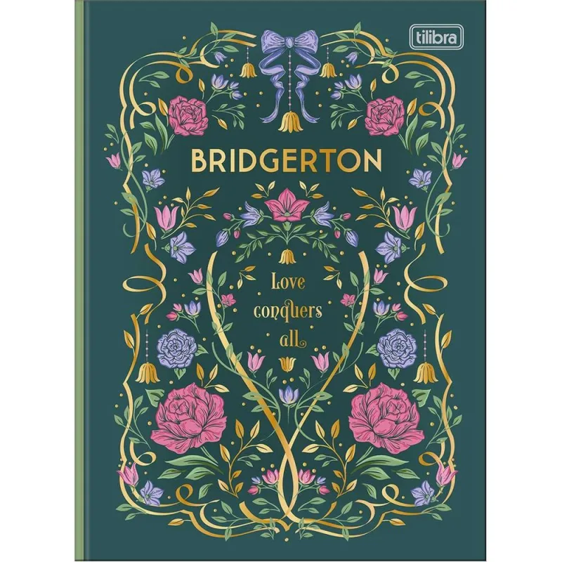 Caderno Colegial Brochura Bridgerton - LC - Papelaria