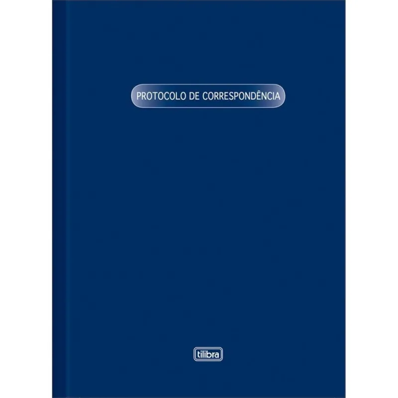 Livro Protocolo Correspond. 1/4 50 Folhas - Tilibra - Livros