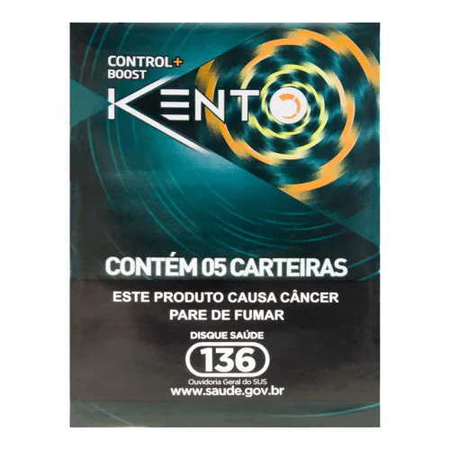 Cigarro Control Boost Kent Com 5 Carteiras - KENT