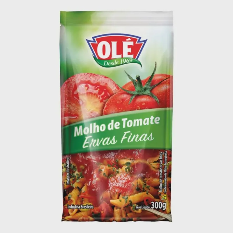 Molho Pronto Ole. Sache ervas Finas 300g