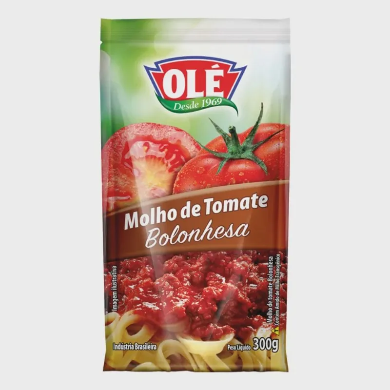Molho Pronto Ole. Sache Bolonhesa 300g