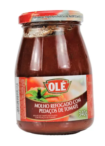 Molho De Tomate Ole Refogado Vidro - TOMATE - Mercearia