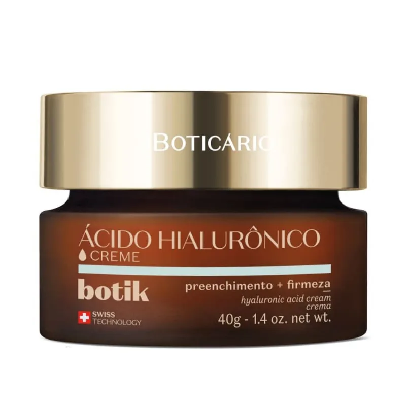 O boticario botik creme face firmador acido hialuronico 40g