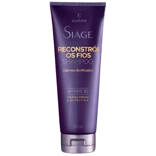 SHAMPOO EUDORA SIÀGE RECONSTRÓI OS FIOS 250ML - EUDORA