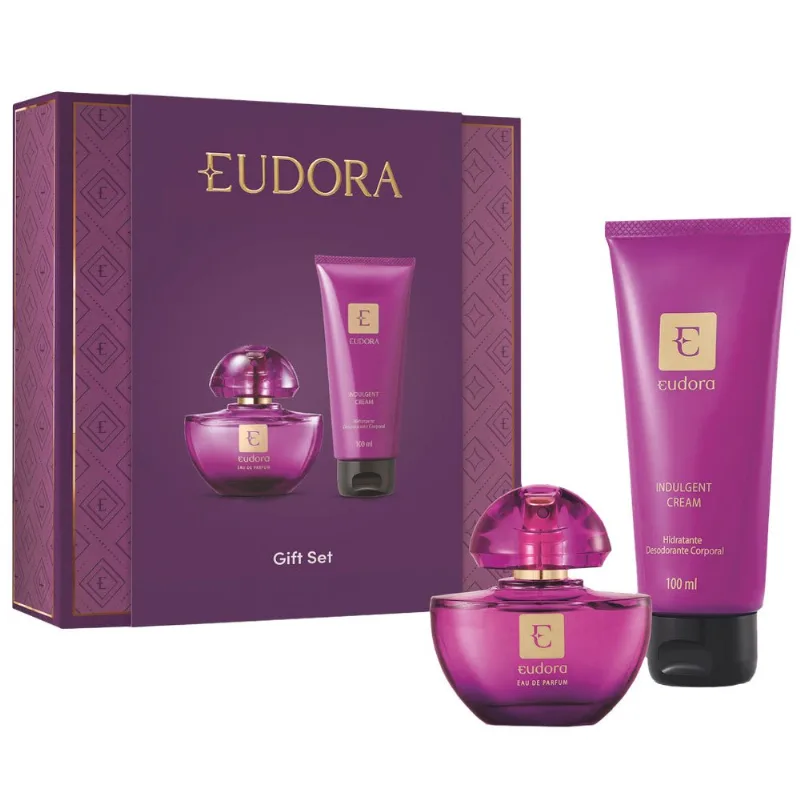 Kit Eudora Eau de Parfum 35ml + Hidratante Desodorante Corporal 100ml