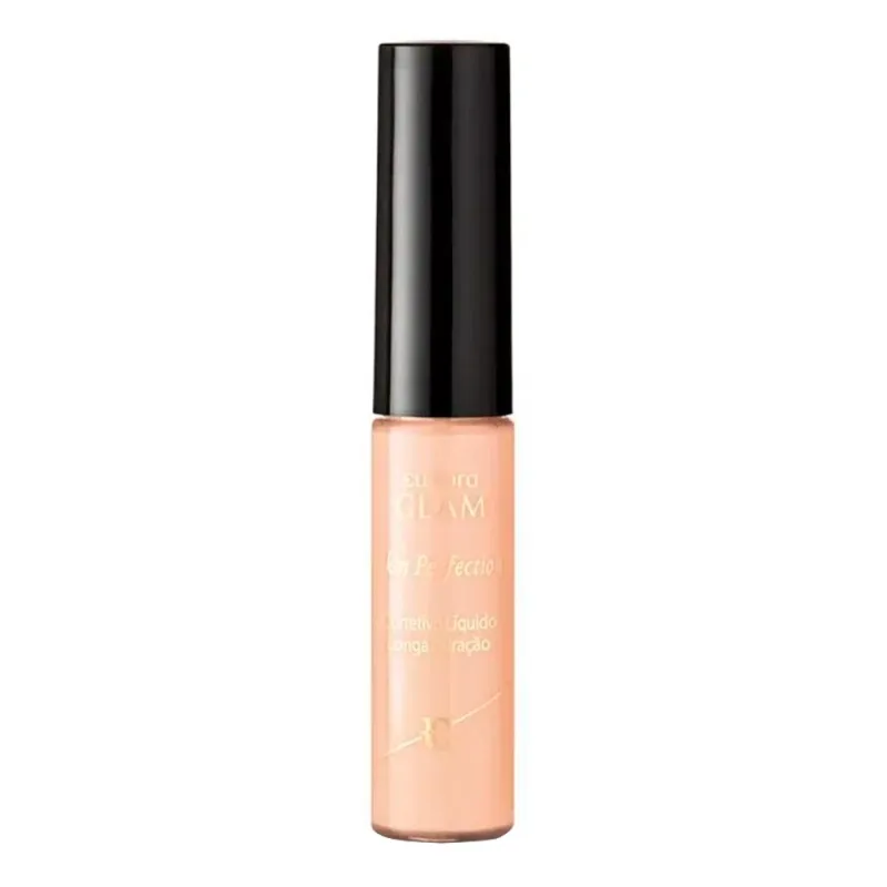 Corretivo Líquido Eudora Glam Skinperfection Bege Claro - Eudora - Corretivo