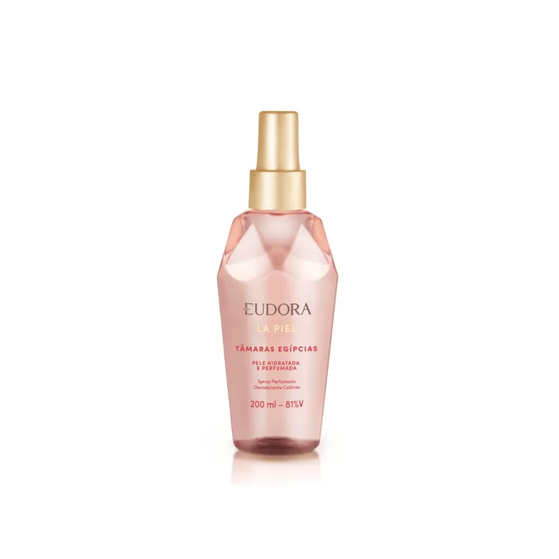 Deo Colônia Eudora La Piel Tâmaras Egípcias Body Splash 200ml - La Piel