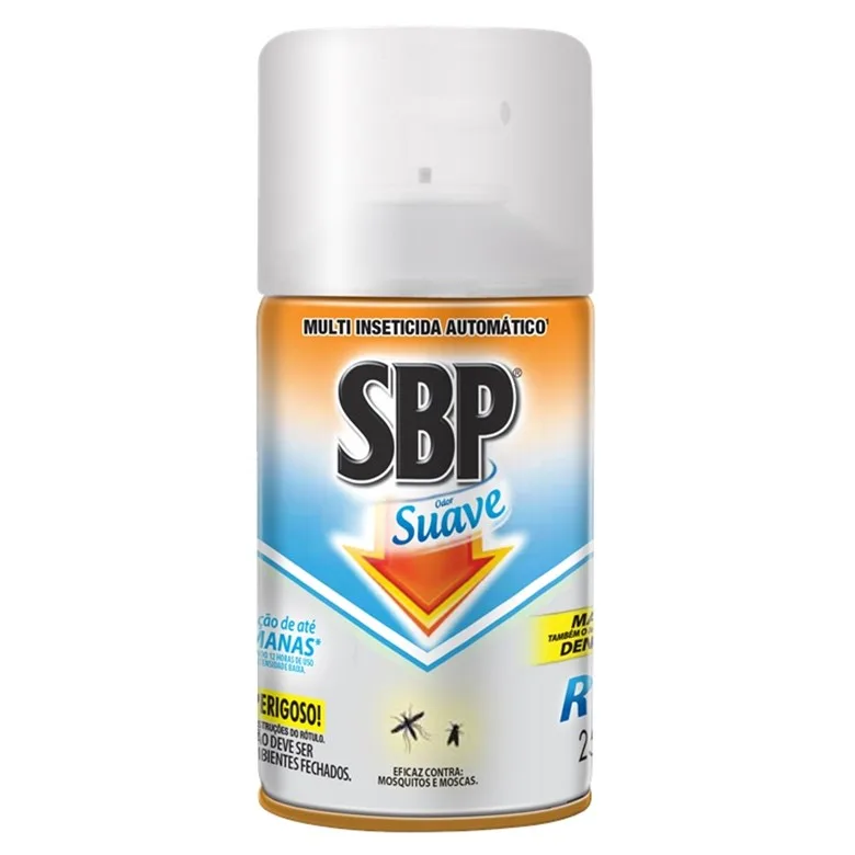 Inseticida Elétrico Sbp 250ml Refil Multi Inseticida Unit - SBP