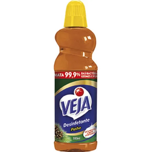 Desinfetante Uso Geral Pinho Veja Frasco 980ml - VEJA - Limpeza