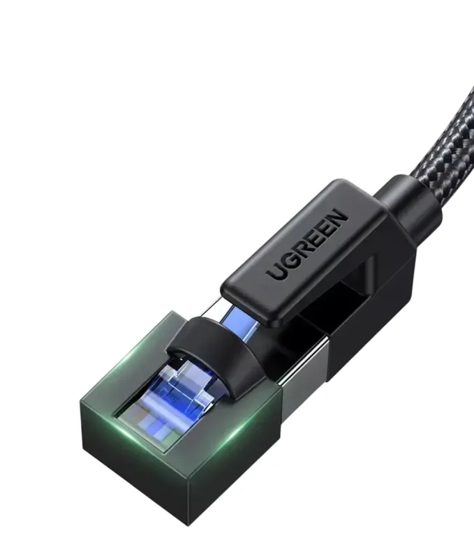 Cabo Ethernet UGREEN CAT 8 de alta velocidade 40Gbps 2000MHz - Ugreen