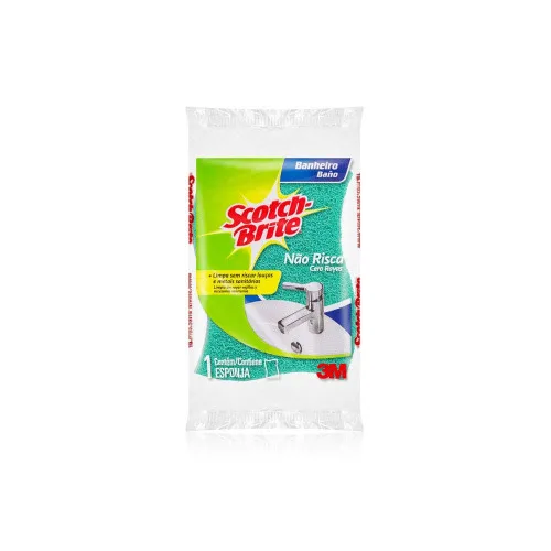 Esponja Não Risca Banheiro Scotch Brite - 3M