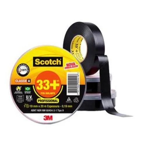 Fita Isolante 3m 19mmx20m 33 Scotch - SCOTCH - Bazar