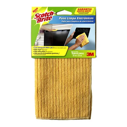 Pano Scoth Brite Limpa Eletronicos - SCOTCH-BRITE - Limpeza