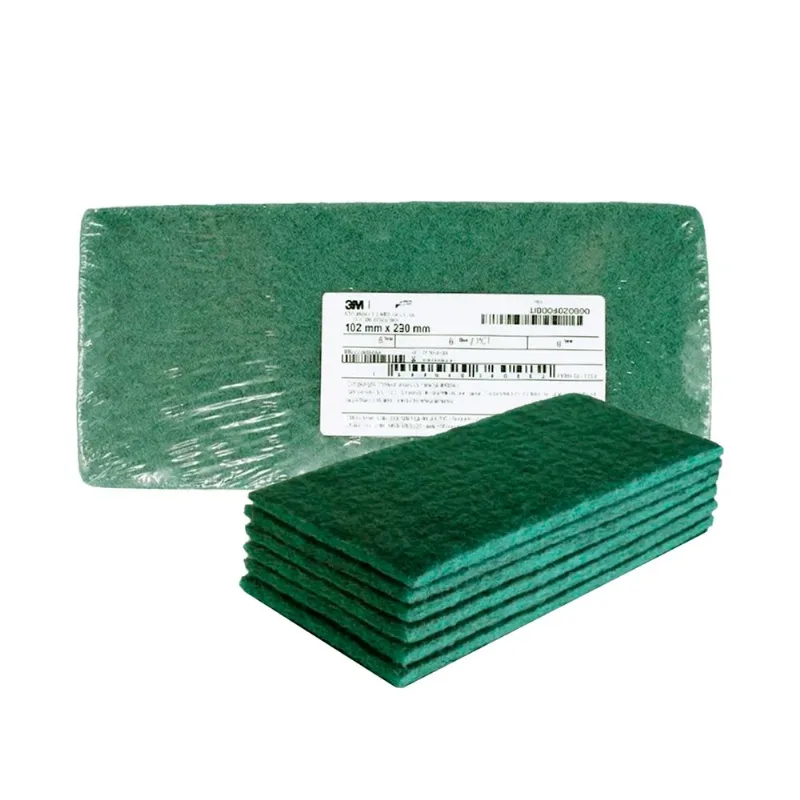Fibra 3m Limpeza Geral Verde c/6 Tinindo