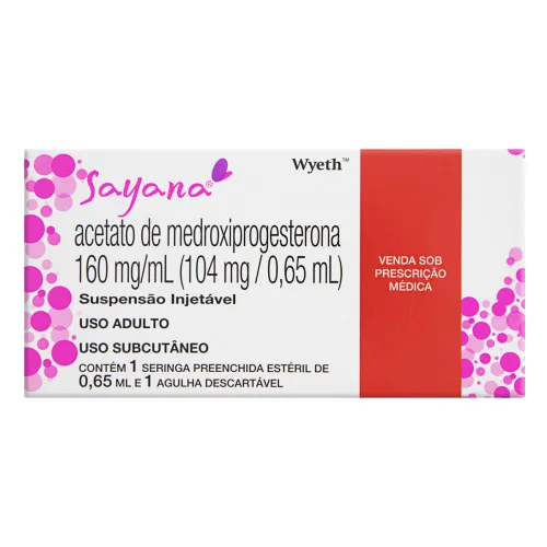 160 Mg/ml Sus Inj Ct Ser Preenc Plas Trans X 0,65 Ml Agu - Farmácia