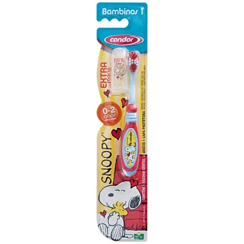 Esc Condor Dental Bambinos Snoopy 0 2 Anos - CONDOR - Higiene E Beleza