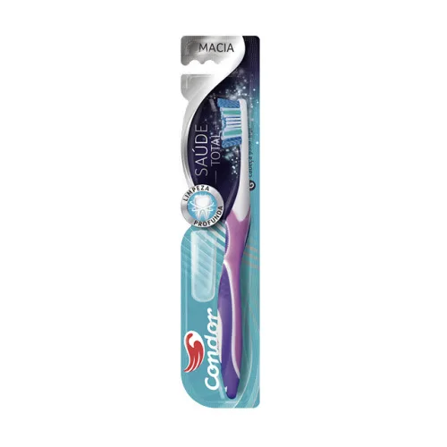 ESCOVA DENTAL CONDOR SAÚDE TOTAL MACIA REF: 3288 0 - CONDOR