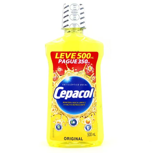 Solucao Bucal Cepacol Leve 600 Pague Tradicional - CEPACOL - Perfumaria