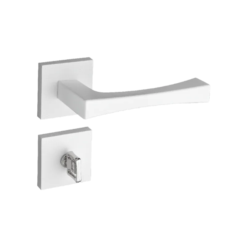 Fechadura Zamac 829-90 Banheiro Branca Vivaldi Roseta Pado Fechadura Zm Vivaldi Rq2 885-90 Banheiro Branco Pado - Pado