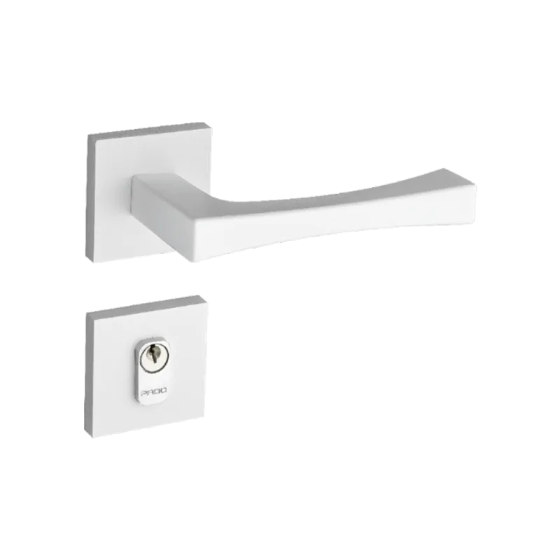 Fechadura Zamac 829-90 Externa Branca Vivaldi Roseta Pado Fechadura Zm Vivaldi Rq2 885-90 Externa Branco Pado