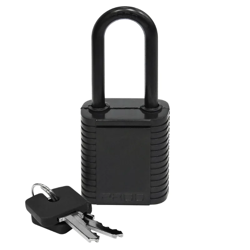 Cadeado ABS de Bloqueio 42mm 02 Chaves Preto Pado 51022936 51022936