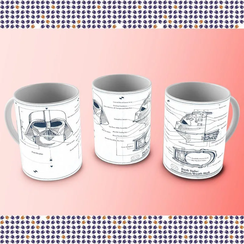 Caneca De Porcelana Star Wars 16