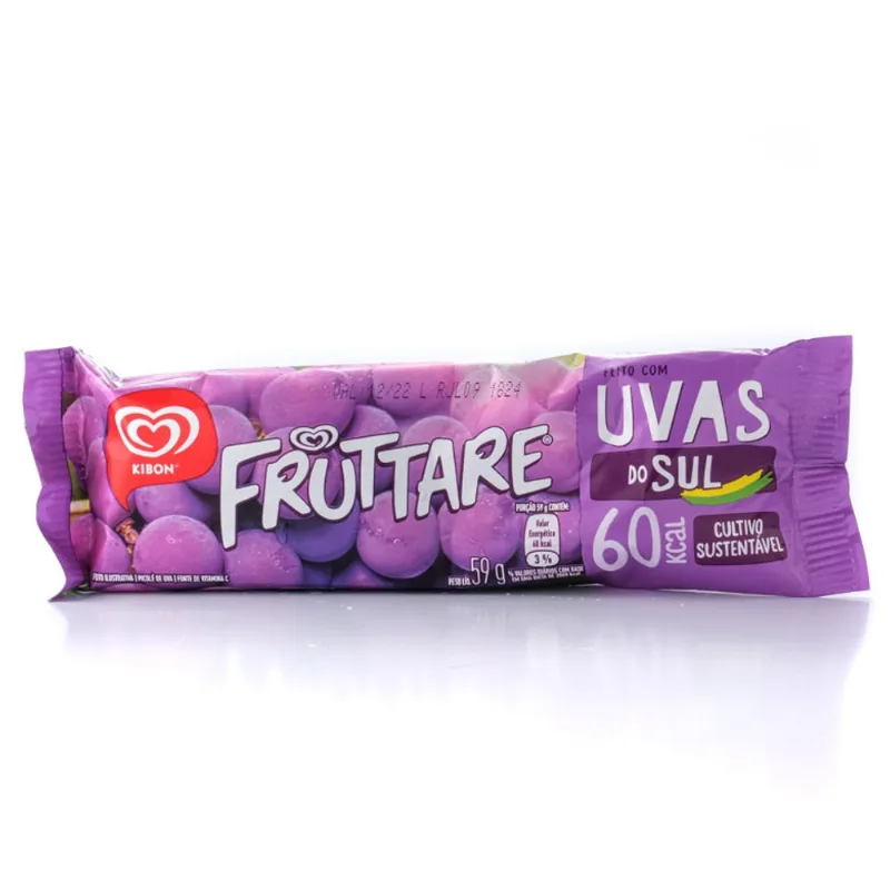 Picolé Fruttare Uva - Inativo