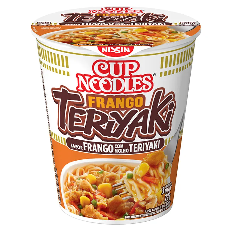 NISSIN CUP N FRANGO TERIYAKI 72G - Cup Noodles