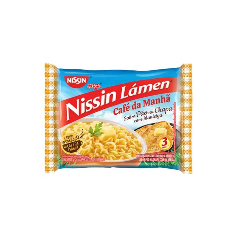 Macarrão Instantâneo Nissin Pão na Chapa / Manteiga 85g - Nissin