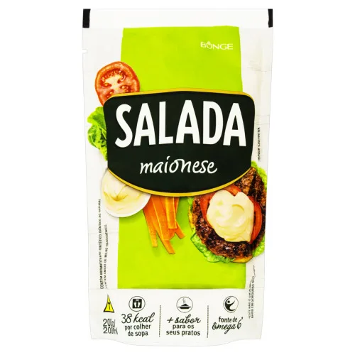 Maionese Salada Sachê 200g - SALADA - Mercearia