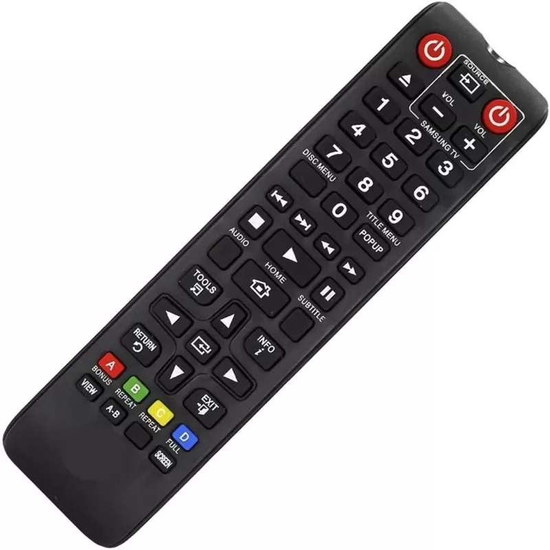 Controle Remoto Para Samsung Blu-ray Bd-f5100 Bd-fm51 - Samsung - Tvs E Vídeo