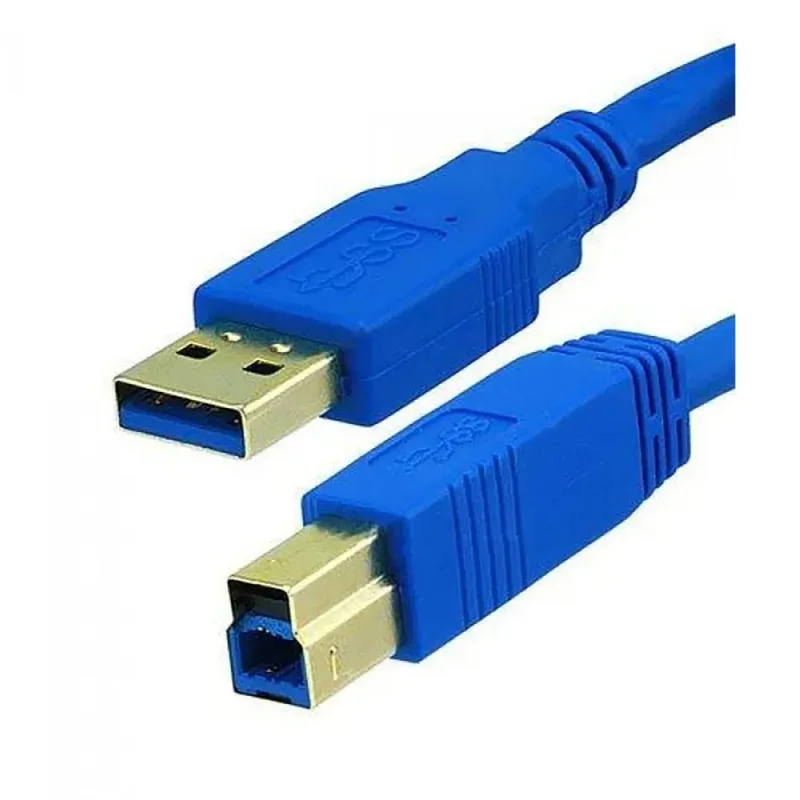 Cabo Usb Para Impressora 3.0 Usb A X Usb B 3 Metros