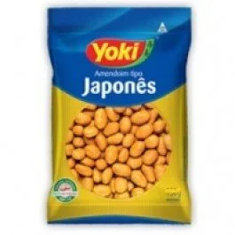 Amendoim Tipo Japonês Yoki 500g - AMENDOIM TIPO JAPONES 17.6OZ - Mercearia