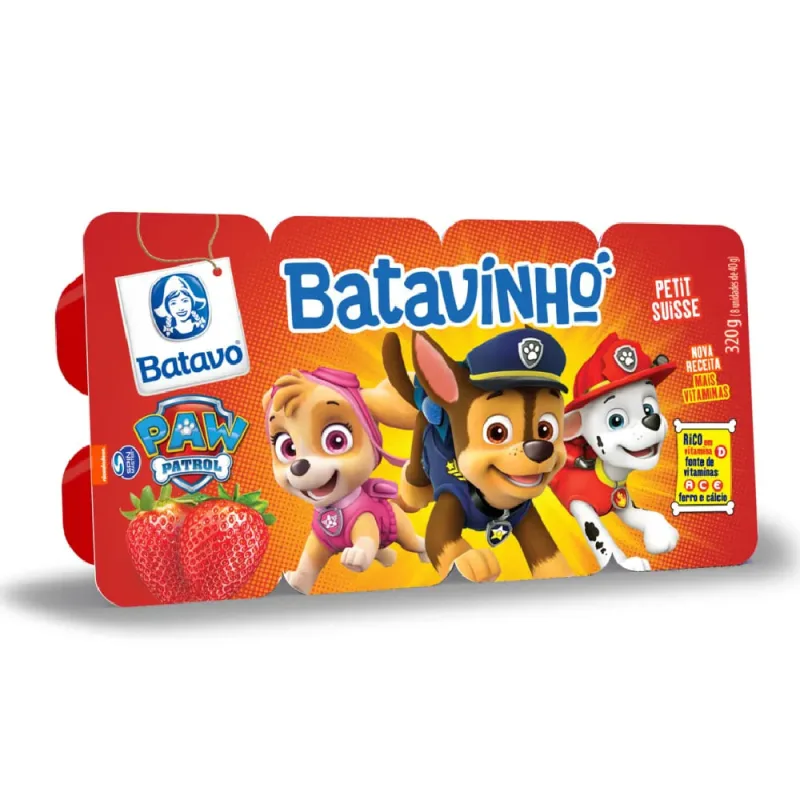 IOG POLPA BATAVINHO MORANGO 320G - MORANGO - Frios E Laticinios
