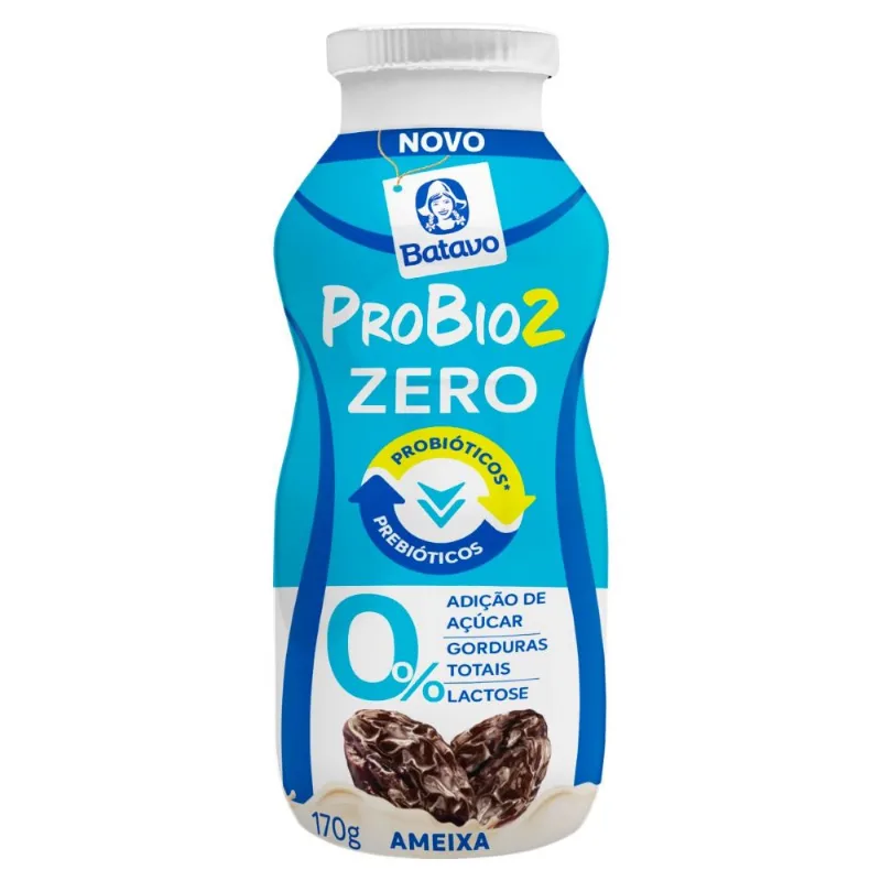 Iogurte Ameixa Sem Lactose Probio2 Batavo 170g