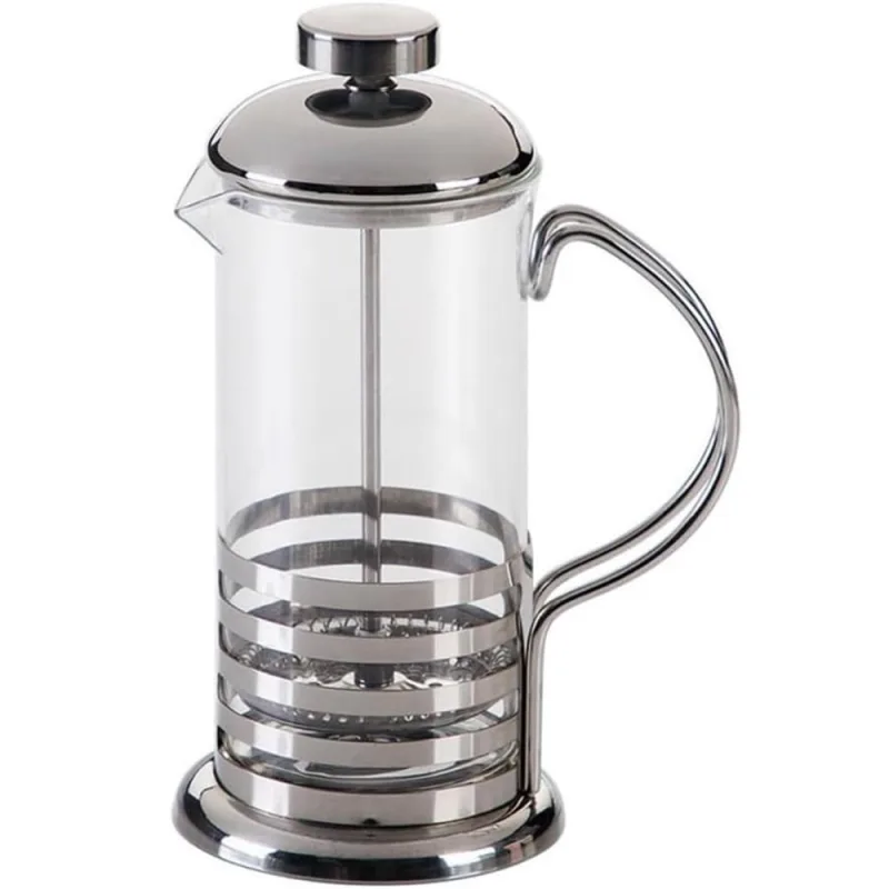 Cafeteira Prensa Francesa Cremeira Vidro e Inox 600ml - Não Disponível