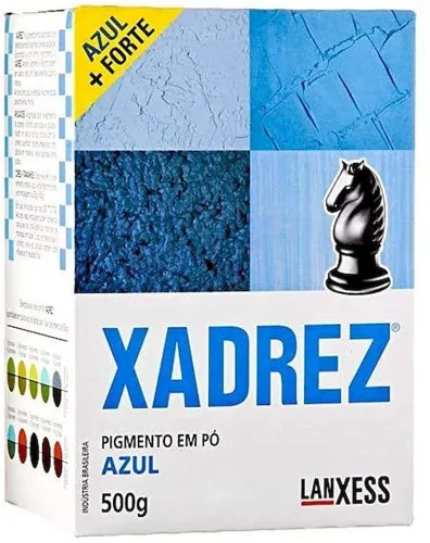 Tinta Xadrez Po 250ml Azul - NOVACOR