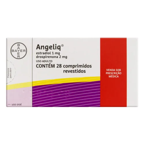 ANGELIQ 2 MG + 1 MG 28 COMPRIMIDOS SCHERING - BAYER - Produtos Farmacêuticos