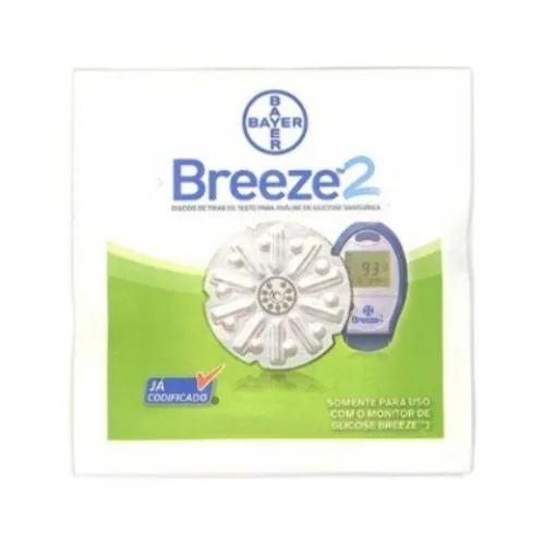 Breeze 2 Tiras Reagente Sache 10 Unidade. - Farmácia
