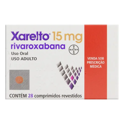 Xarelto 15 Mg 28 Comprimidos Bayer Similar - BAYER - Farmácia