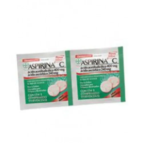 Aspirina C 400 Mg 240 Mg Bayer - SENE / SENNA (CASSIA ANGUSTIFOLIA) TEA BAGS 10 BAGS - Farmácia