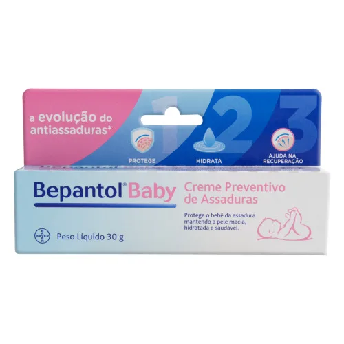 Creme Assadura Bepantol 30g Unit - BEPANTOL - Higiene E Beleza