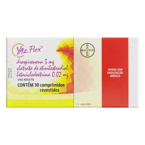 Yaz Flex Cpr C/30 - BAYER - Farmácia