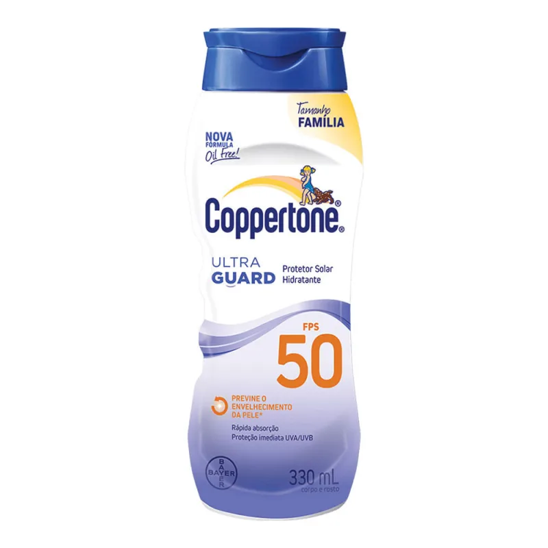 Protetor Solar Coppertone Ultraguard Loção FPS 50 330ml - Coppertone - Protetor Solar