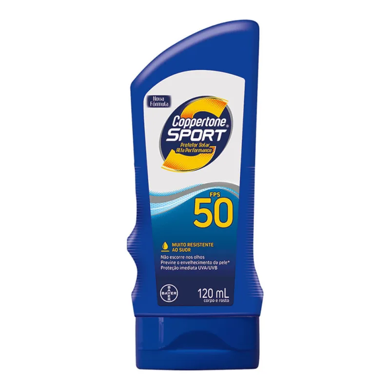 Protetor Solar Coppertone Sport FPS 50 120ml - Coppertone - Protetor Solar