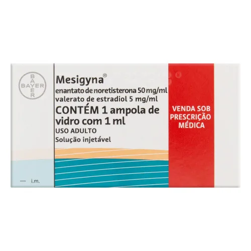 Mesigyna 50mg/ml C/ 1 Amp - BAYER - Farmácia