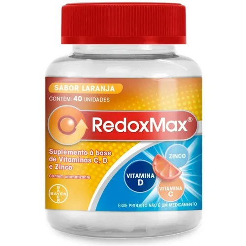Redoxmax Goma Laranja C/40 - Mercearia