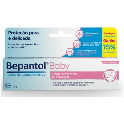 Bepantol Baby Cr 30gr - BEPANTOL - Higiene E Beleza