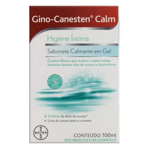 Gino Canesten Sab Calm 100ml - GINO - Higiene E Beleza